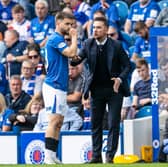 Rangers interim head coach Barry Ferguson gives instructions to Nicolas Raskin during the 4-0 win over Aberdeen at Ibrox. (Photo by Alan Harvey / SNS Group)
