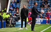 Aberdeen manager Jimmy Thelin during the 4-0 defeat to Rangers at Ibrox. (Photo by Rob Casey / SNS Group)