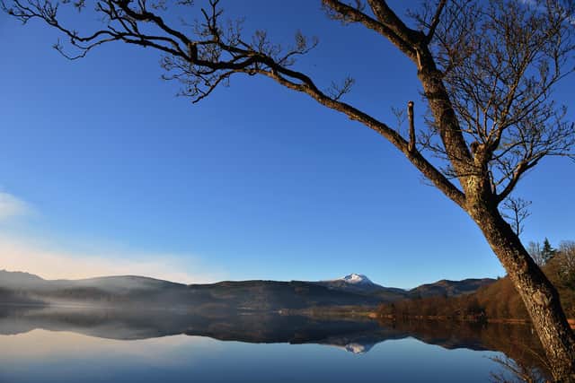 A view toward Ben Lomond from Loch Ard. Picture: Jeff J Mitchell/Getty Images