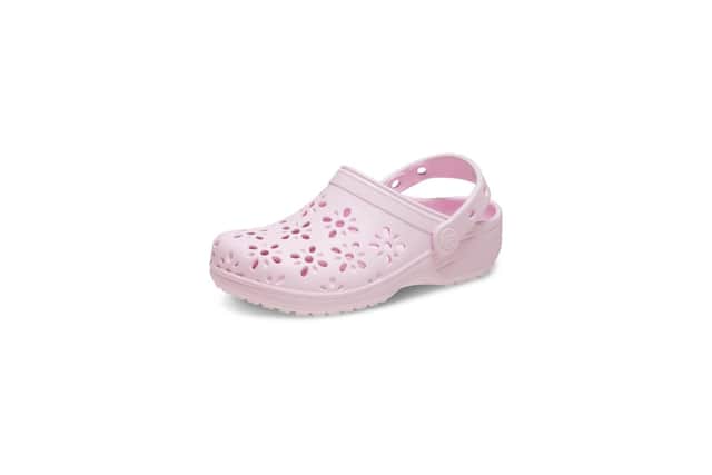 Crocs Unisex Kid's Classic Floral Cut Out Clog T (47% off) 