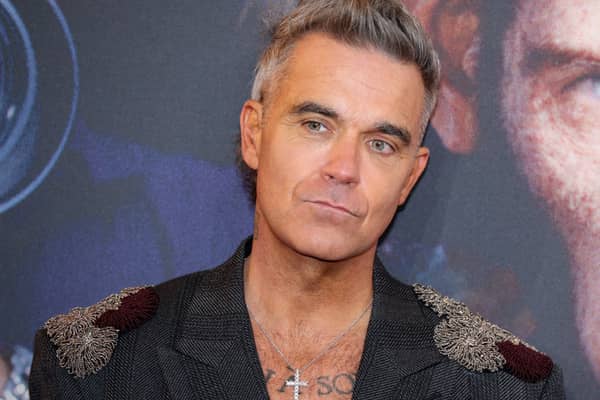 Robbie Williams is playing Edinburgh at the end of the month.