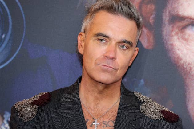 Robbie Williams is playing Edinburgh at the end of the month.