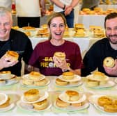 There were many Scotch pies and other baked goods at the World Championship Scotch Pie Awards 