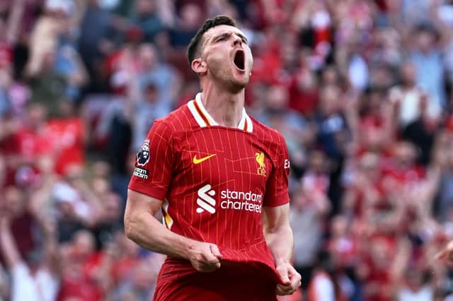 Liverpool defender Andy Robertson could leave Anfield this summer.