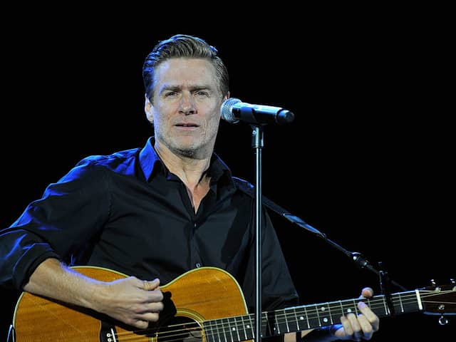 Bryan Adams has a date with Glasgow.