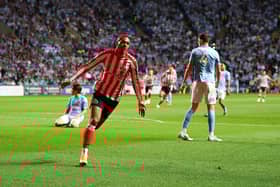 Sunderland host Coventry City in the second leg of the EFL Championship playoff semi-final on Tuesday night. Cr: Getty Images.