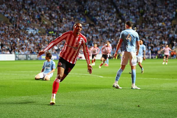 Sunderland host Coventry City in the second leg of the EFL Championship playoff semi-final on Tuesday night. Cr: Getty Images.