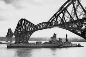 The Forth Bridge and Royal Navy ships in the Firth were targets for German bombers during the Second World War (Picture: Keystone/Hulton Archive)