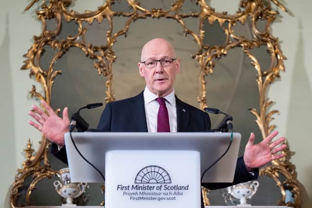 John Swinney failed to prioritise growing Scotland's economy in his recent Programme for Government (Picture: Jane Barlow/pool)