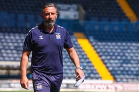 Derek McInnes spoke to the press ahead of Kilmarnock's match against Hearts.