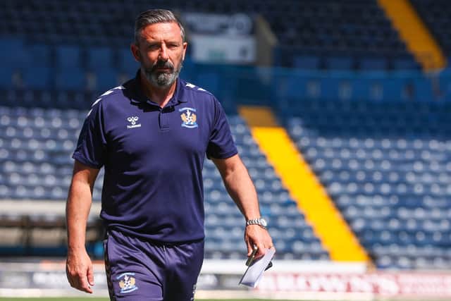 Derek McInnes spoke to the press ahead of Kilmarnock's match against Hearts.
