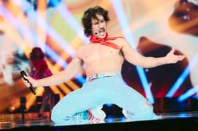 Australia's 2025 Eurovision Entry, Go-Jo during rehearsals. 