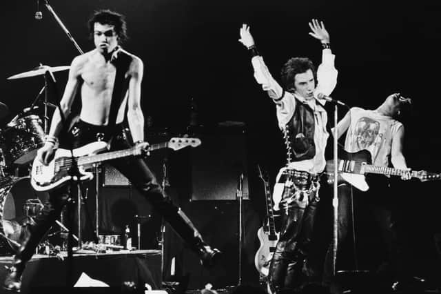The biggest punks of all: the Sex Pistols perform in San Francisco in 1978 (Picture: George Rose)