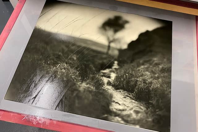 Photographer Craig Easton worked with a 1952 wooden plate camera to capture Barnhill and its surrounds. PIC: Craig Easton.