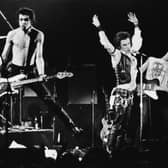 The biggest punks of all: the Sex Pistols perform in San Francisco in 1978 (Picture: George Rose)