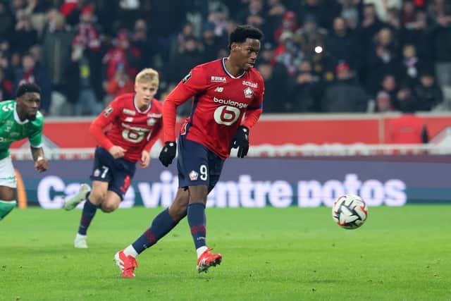 Jonathan David has been in excellent form for Lille.