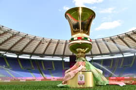Bologna and AC Milan will compete for the Coppa Italia trophy in the final at Olimpico Stadium in Rome on Wednesday night. (Photo by Marco Rosi/Getty Images)