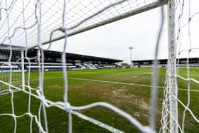 St Mirren host Hibs at the SMiSA Stadium in the penultimate round of William Hill Premiership fixtures. (Photo by Craig Williamson / SNS Group)