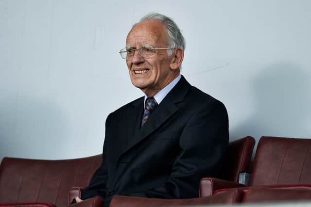 Jack McGinn, the former Scottish FA president, has died aged 92.
