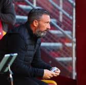 Kilmarnock manager Derek McInnes during his side's 3-0 defeat at Motherwell. (Photo by Ewan Bootman / SNS Group)