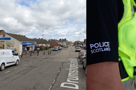 Officers in Livingston are appealing to the public for information after a child was injured by a dog earlier this month outside of a shop on Drumshoreland Road.