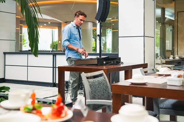Epic anthems, sunshine breakfast and a 4-star hotel experience that music fans will love
