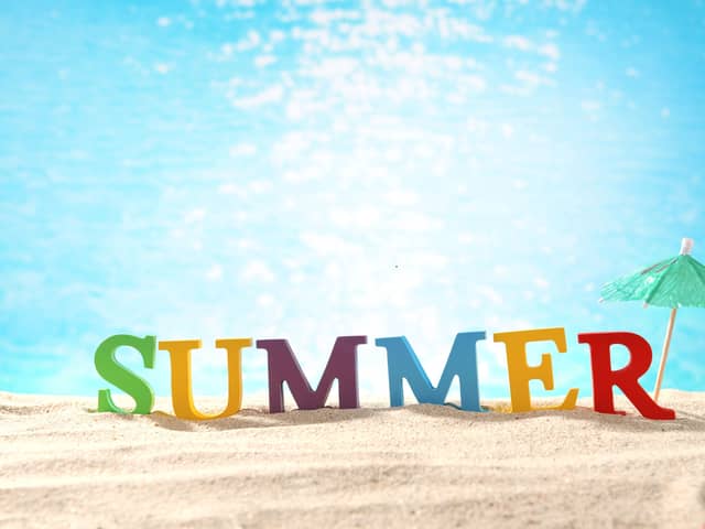 It's not quite summer yet!