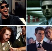 The many faces of actor Tom Cruise.