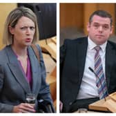 Jenny Gilruth and Douglas Ross