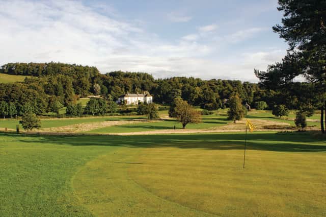 Kingarrock Hickory Golf Course and Hill of Tarvit Mansion House, Fife.