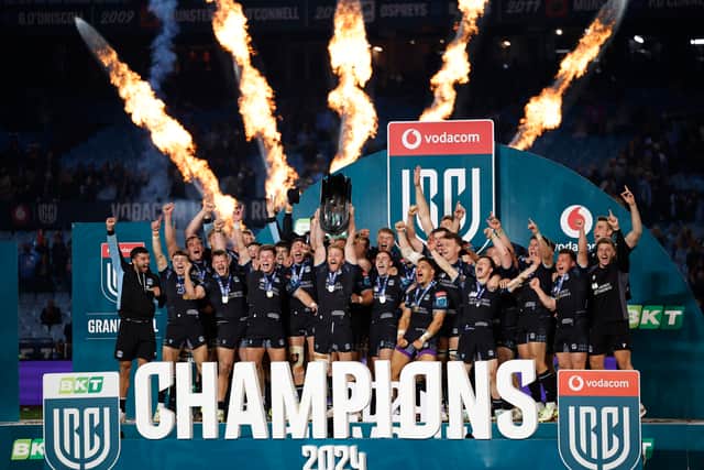 Glasgow Warriors are the reigning URC champions.