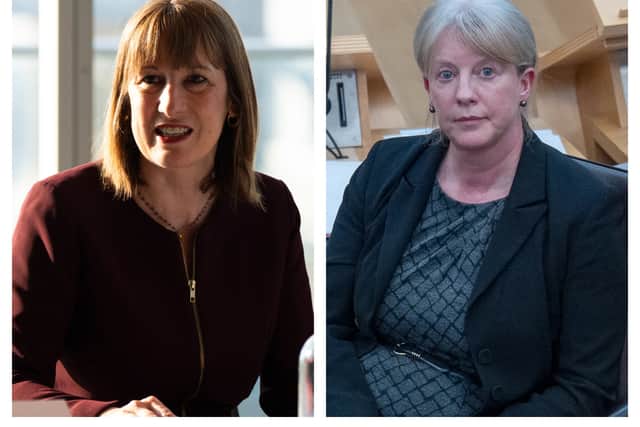 Rachel Reeves and Shona Robison