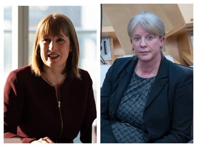 Rachel Reeves and Shona Robison