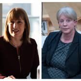 Rachel Reeves and Shona Robison