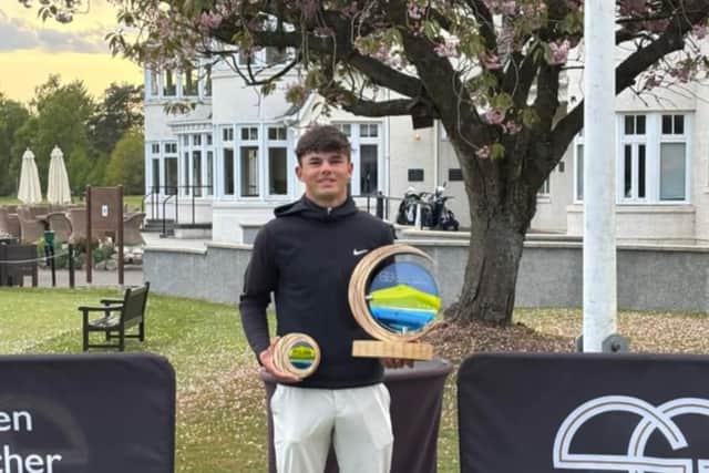 Broomieknowe’s Kai Laing won the boys’ section in The Foundations Trophy event in Perthshire