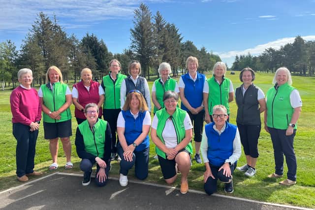 Members of the Midland and North Divisions of the Scottish Senior Women’s Golf Association met for an annual match at Alyth