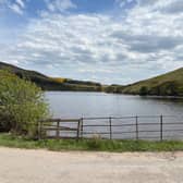 Glencorse reservoir in the Pentland Hills near Edinburgh this week