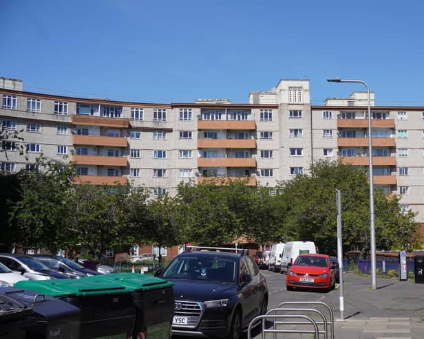 Westfield Court was built as Edinburgh's first municipal housing block in 1952 