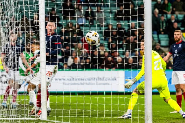 Dwight Gayle's goal against Ross County was a key moment in Hibs' season.