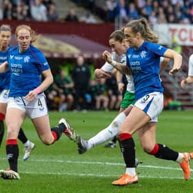 Rangers Women face Hibs Women this weekend in a winner takes all clash at Ibrox in the SWPL. Cr: SNS Group.