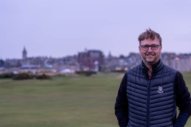 Jon Wood, the Keeper of the Green at St Andrews, is also a keen amateur photographer and captured his stunning image in the middle of the night