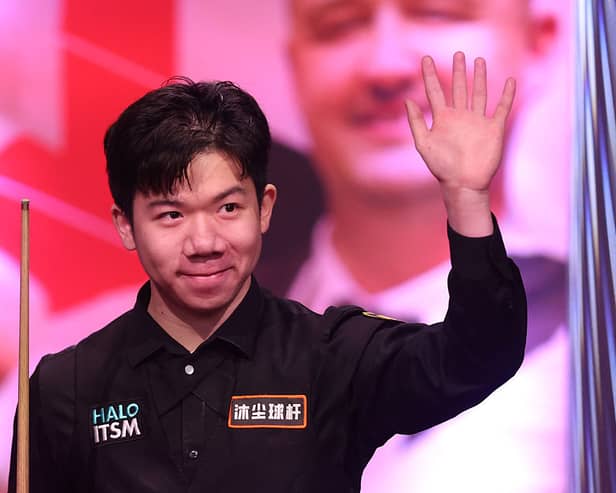 China's Lei Peifan is the defending champion at this year's Scottish Open.