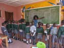 Children at a school on the outskirts of Lilongwe, Malawi, a country that become independent from the UK only 60 years ago (Picture: Amos Gumulira)