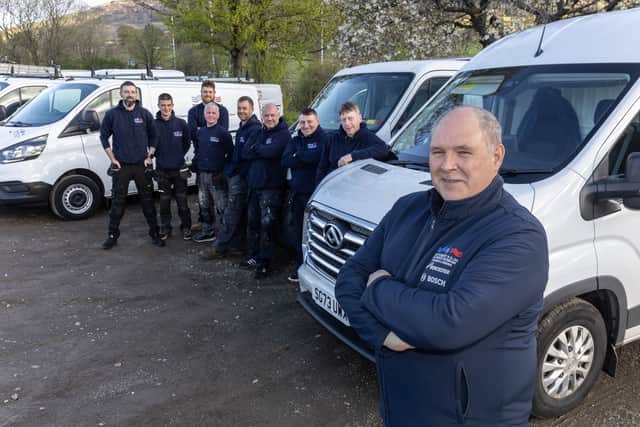 Mr Doherty's firm already includes several apprentices.