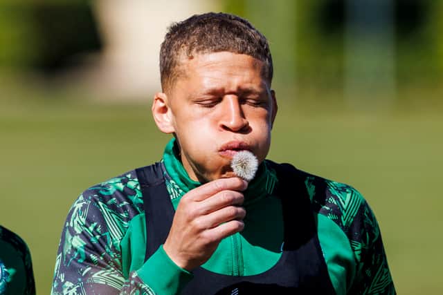 Dwight Gayle is retiring at the end of the season following a year at Hibs.