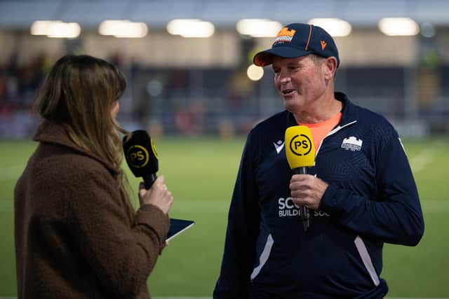 Sean Everitt speaks after Edinburgh's win.