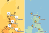 Here's the Met Office forecast for Scotland on Friday. 