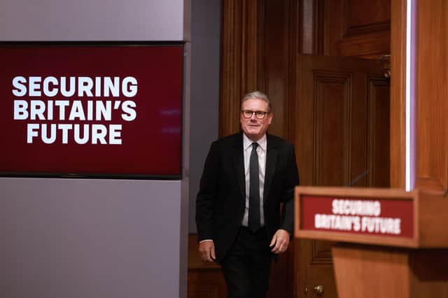 Keir Starmer announced new measures to reduce immigration earlier this week (Picture: Ian Vogler/WPA pool)