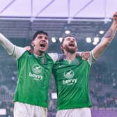 Hibs duo Nectarios Triantis and Jack Iredale are in the Australia set-up.