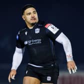 Sione Tuipulotu made his Glasgow Warriors comeback in the defeat to Leinster on Saturday. (Photo by Ross Parker / SNS Group)